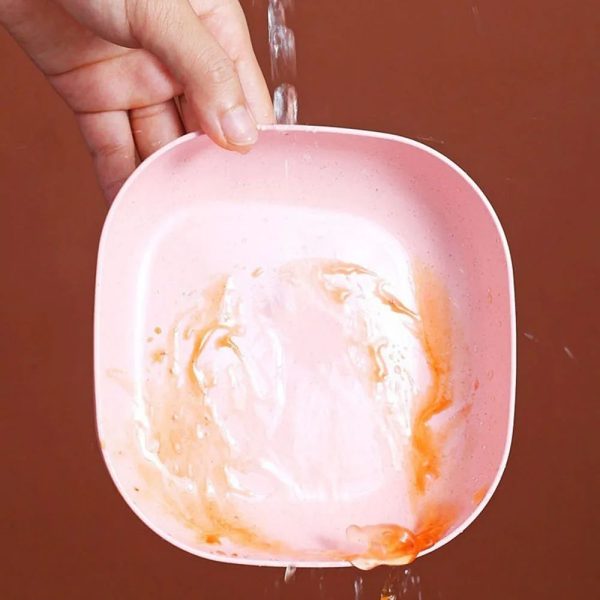 10-Piece Multi-Function Plastic Plate Set with Stand – Elliptical Design for Everyday Use