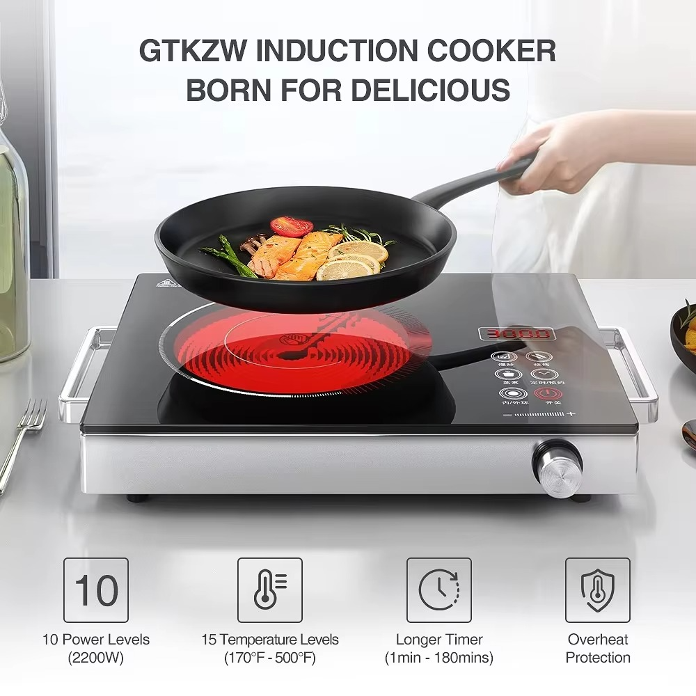 Raf 3500w Electric Infrared Stove - Hot Plate Cooker | Portable Electric Chula