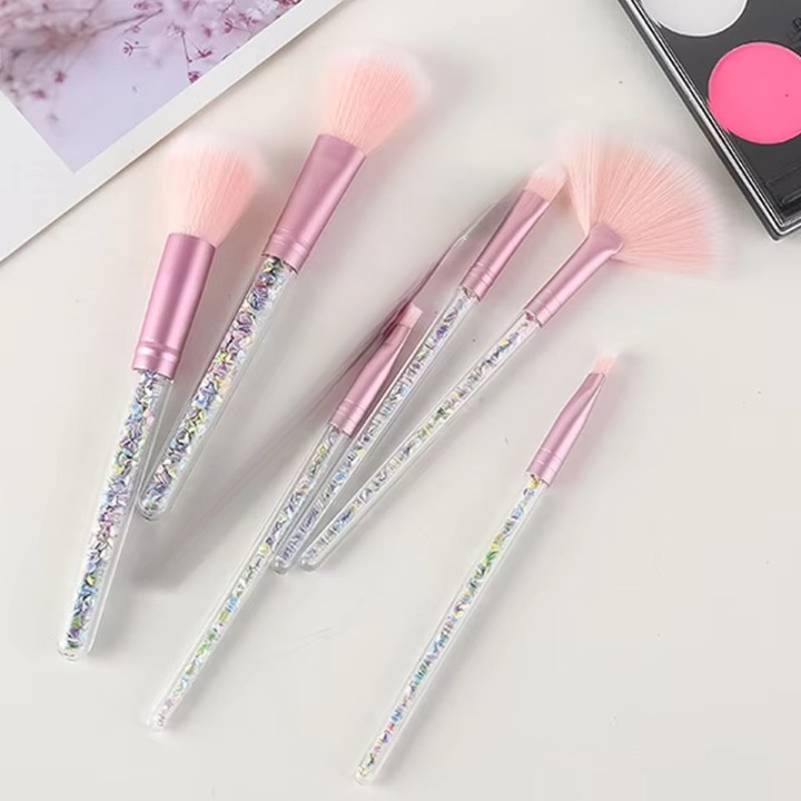 Sweet Beauty 07 Pcs Makeup Brush Set | Makeup Kit