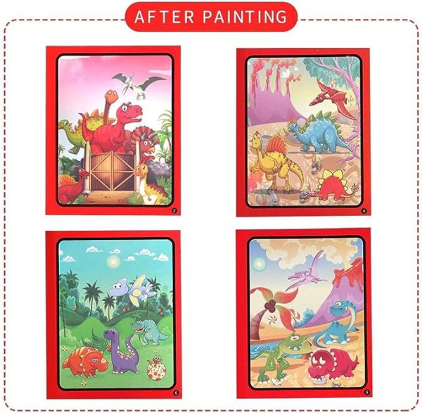 Magic Water Book Painting Drawing Coloring Book | Two for the price of one