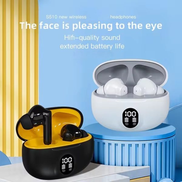 Stereo ENC TWS 895B Wireless Bluetooth Earbuds