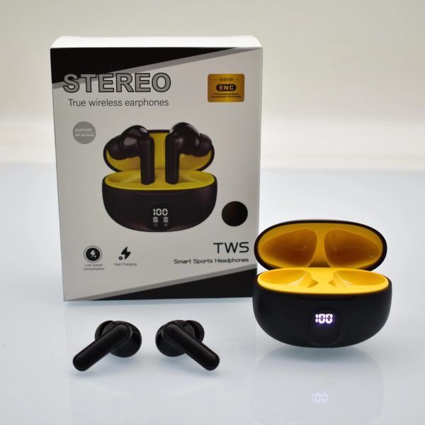 Stereo ENC TWS 895B Wireless Bluetooth Earbuds