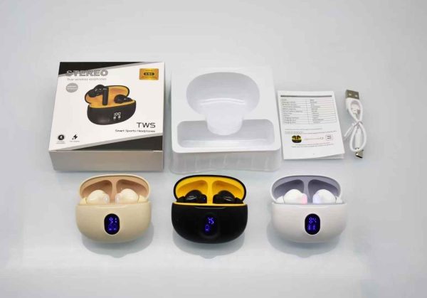 Stereo ENC TWS 895B Wireless Bluetooth Earbuds