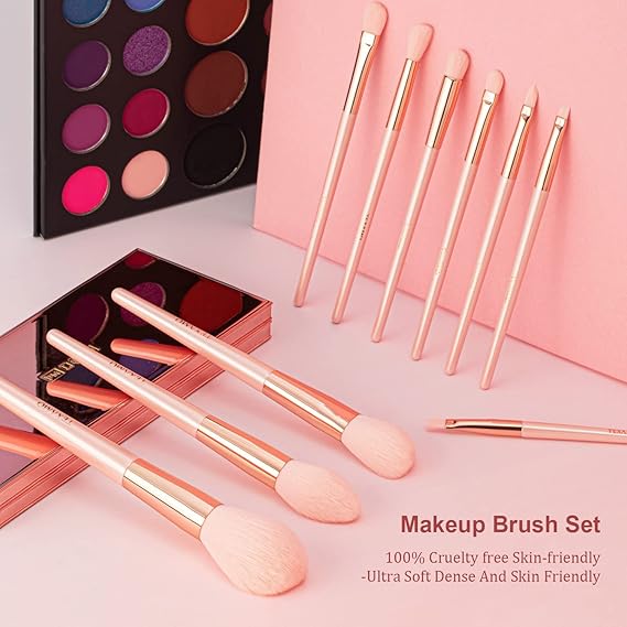 Sweet Beauty 07 Pcs Makeup Brush Set | Makeup Kit