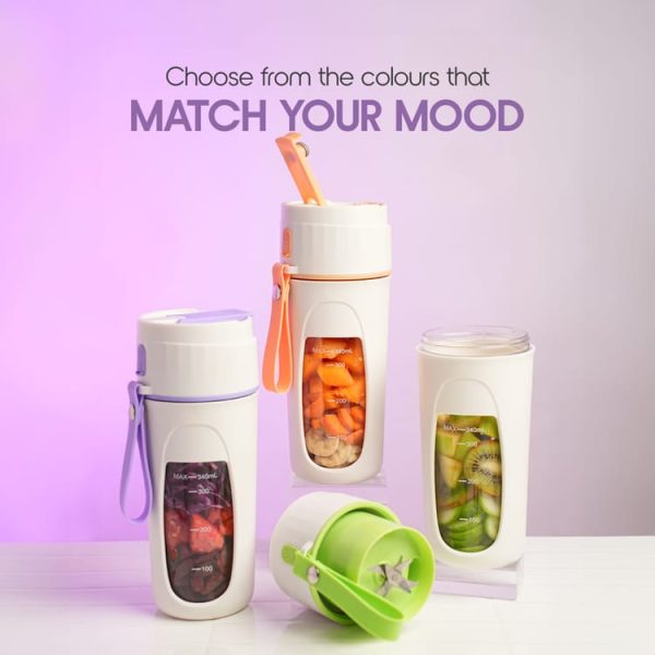 Portable Blender – 350ML | Fresh Juice, Smoothies